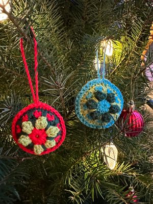 Crochet Christmas ornaments